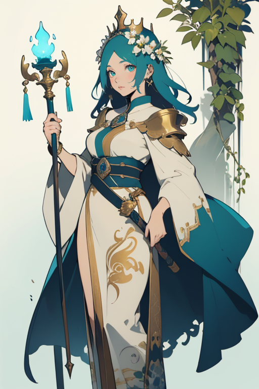 03797-1894052660-A wise and enigmatic female centaur druid, her ethereal beauty enhanced by her flowing robes, woven with leaves and vines. Her e.png